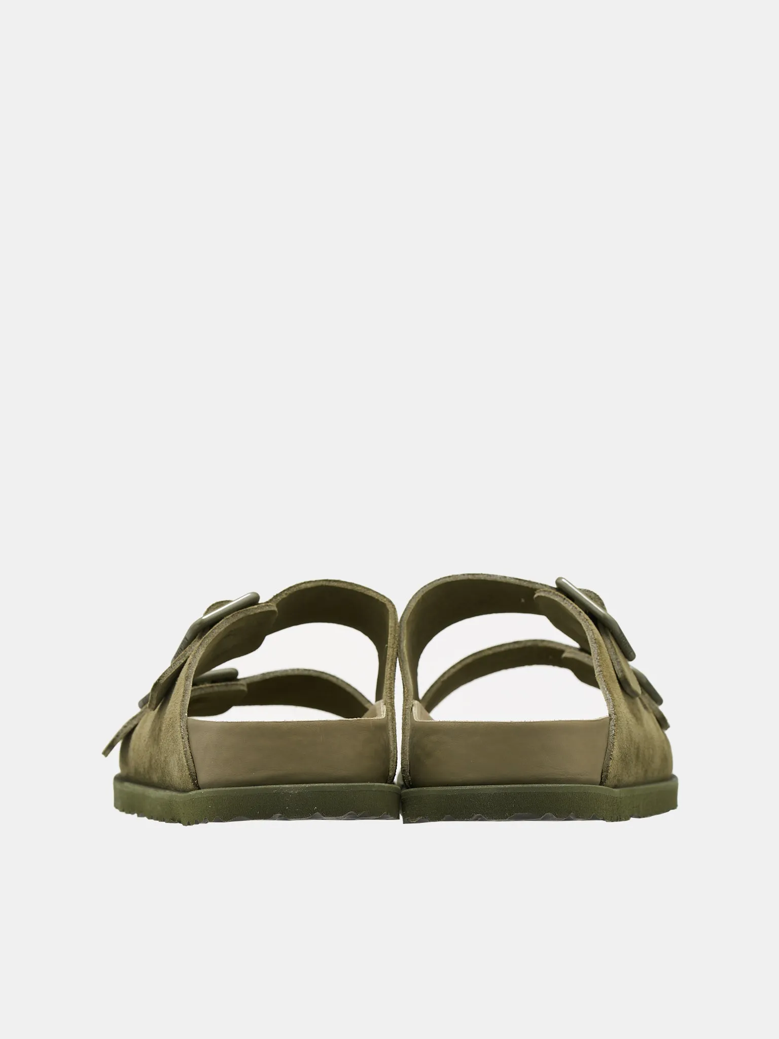 1774 Arizona Suede Sandals (1026379-MOSS-GREEN)