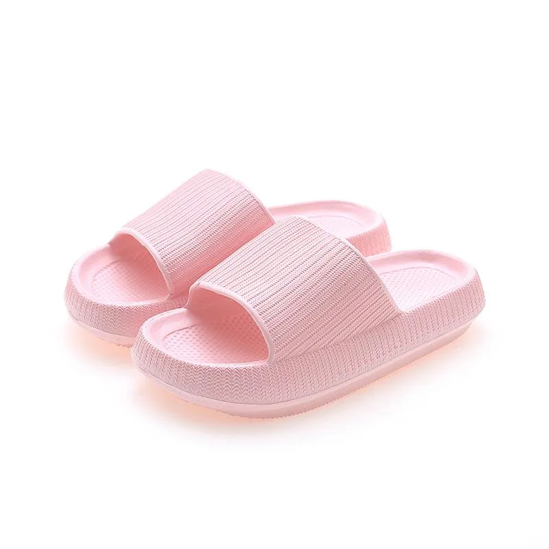 2021 Newest Thickened Anti-Slip Unisex Ultra-Soft Quick-Drying Wearable Silent Pillow Slides Home Casual Style Slippers for Men Women