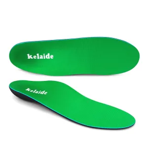 Arch Support Insoles for Women Flat Feet, Orthotic Arch Support Shoe Insoles for Men UK-Men10-29cm Green-n