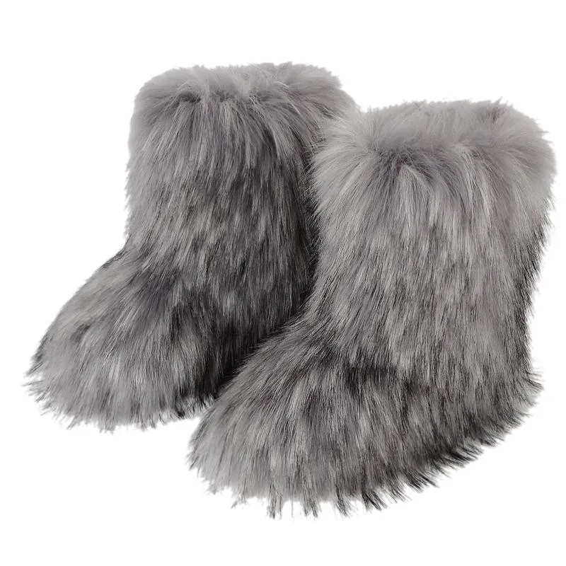 Ava's Frosty Fashion Forward Boots