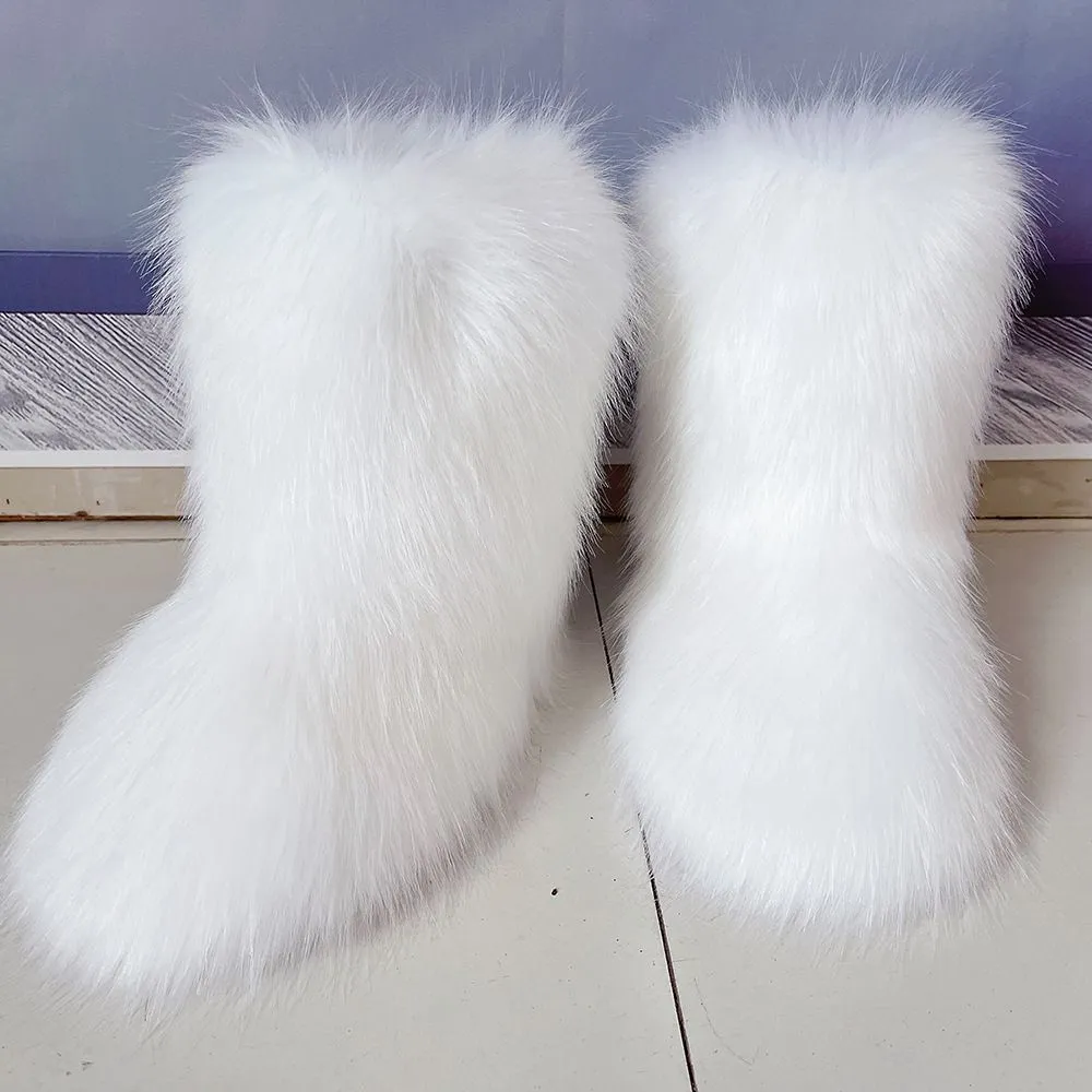 Ava's Frosty Fashion Forward Boots