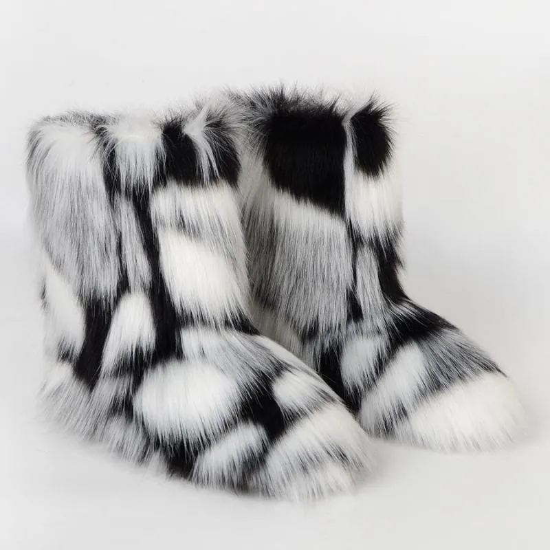 Ava's Frosty Fashion Forward Boots