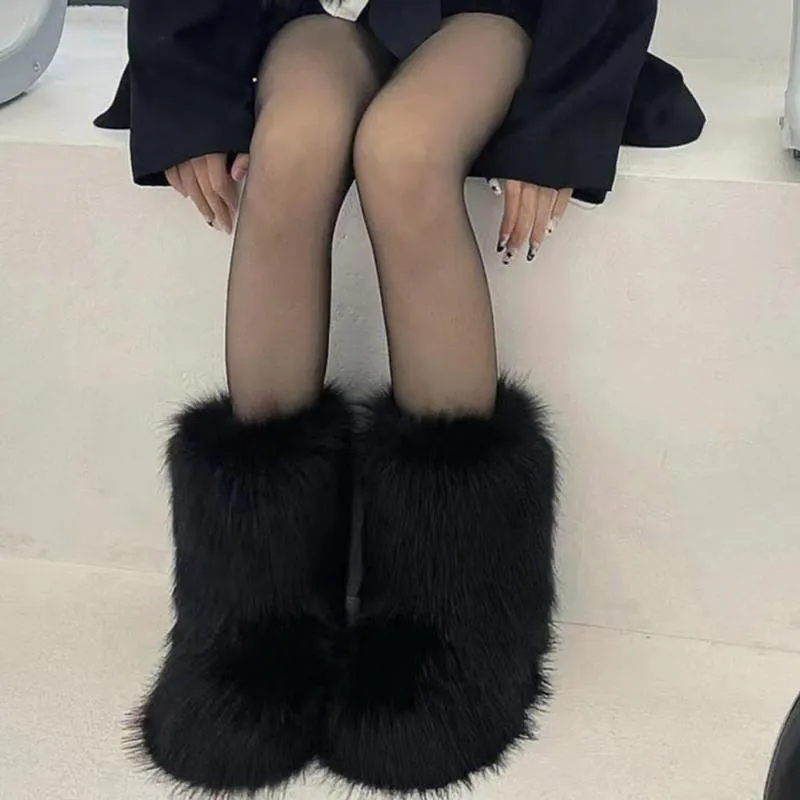 Ava's Frosty Fashion Forward Boots