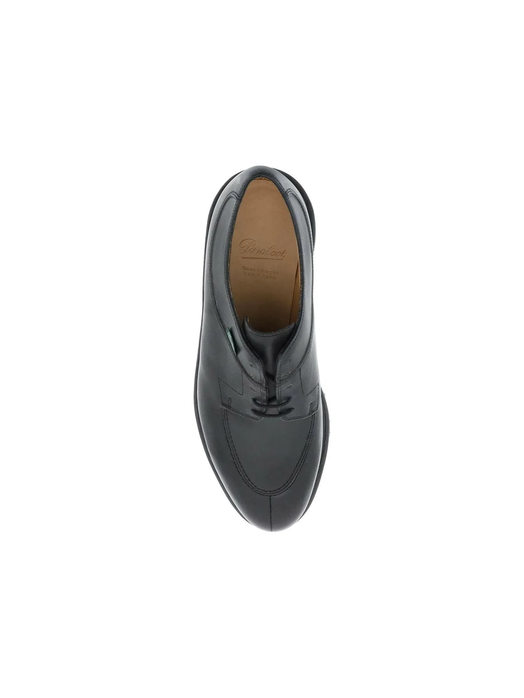 Avignon Leather Lace-Up Derby Shoes