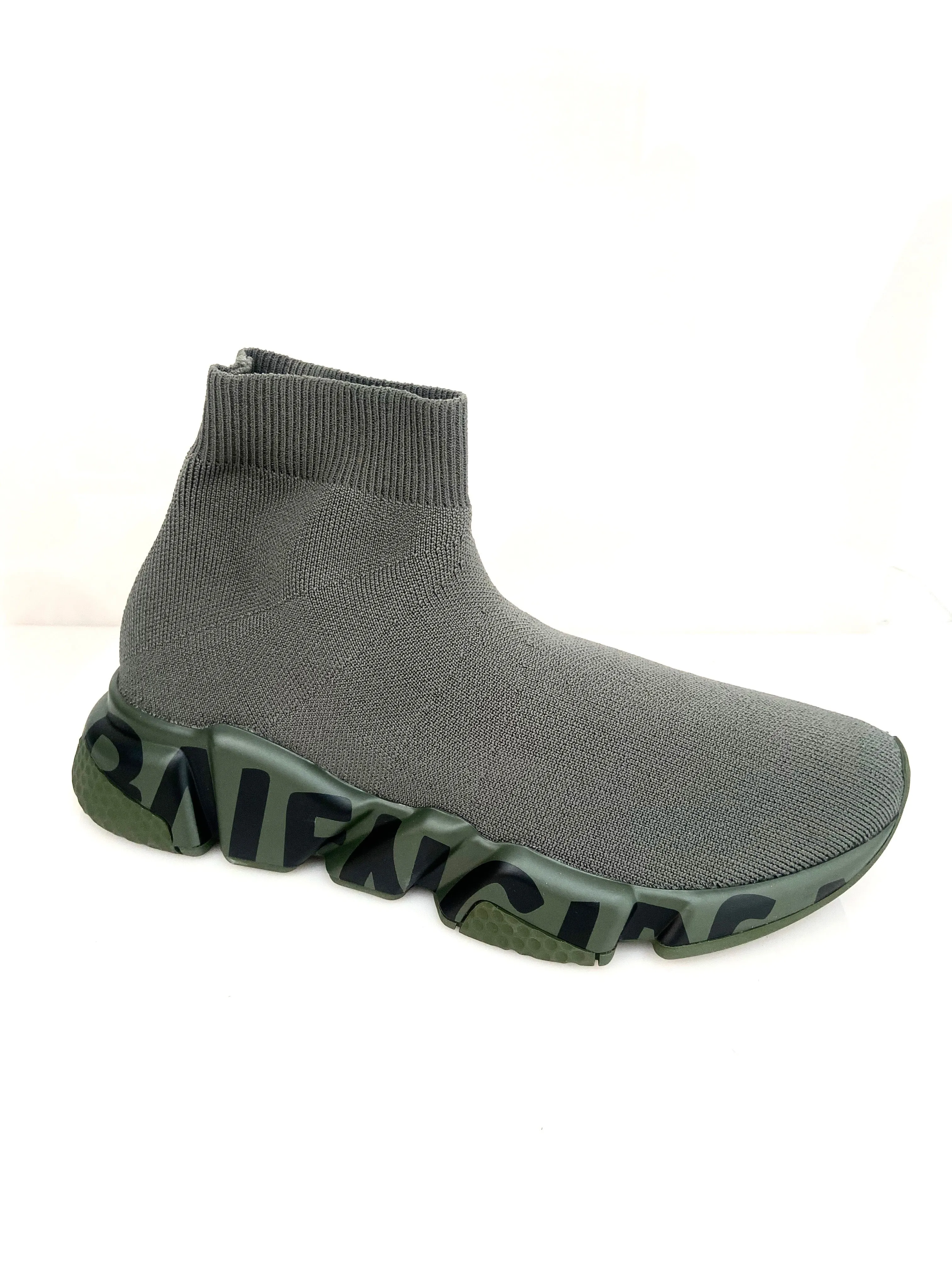BALENCIAGA SPEED GRAFFITI LOGO SNEAKERS