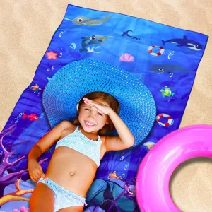 Beach Towel - Sea Animal (63x31 inches)