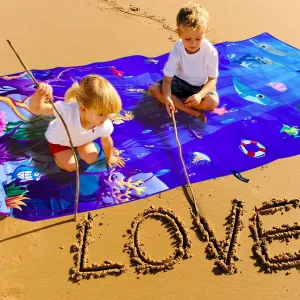 Beach Towel - Sea Animal (78x35 inches)