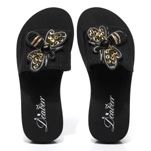 Bling Bee Women Slides