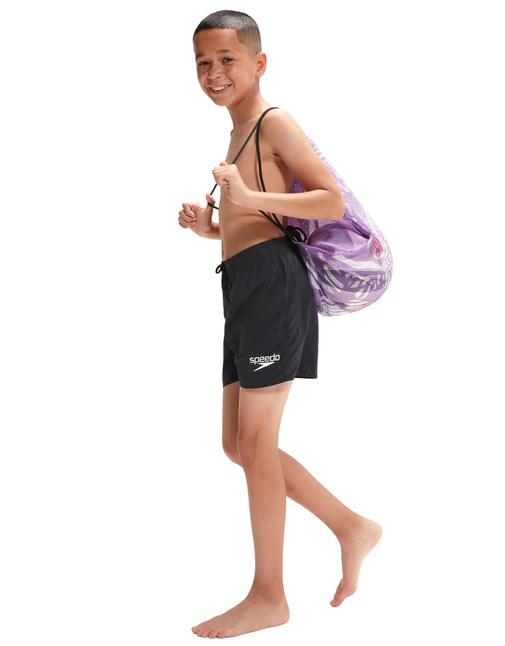 Boys Essential 13" Watershorts - Black