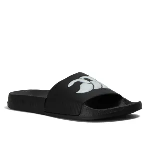 Canterbury Wide Fit Slides Black/White