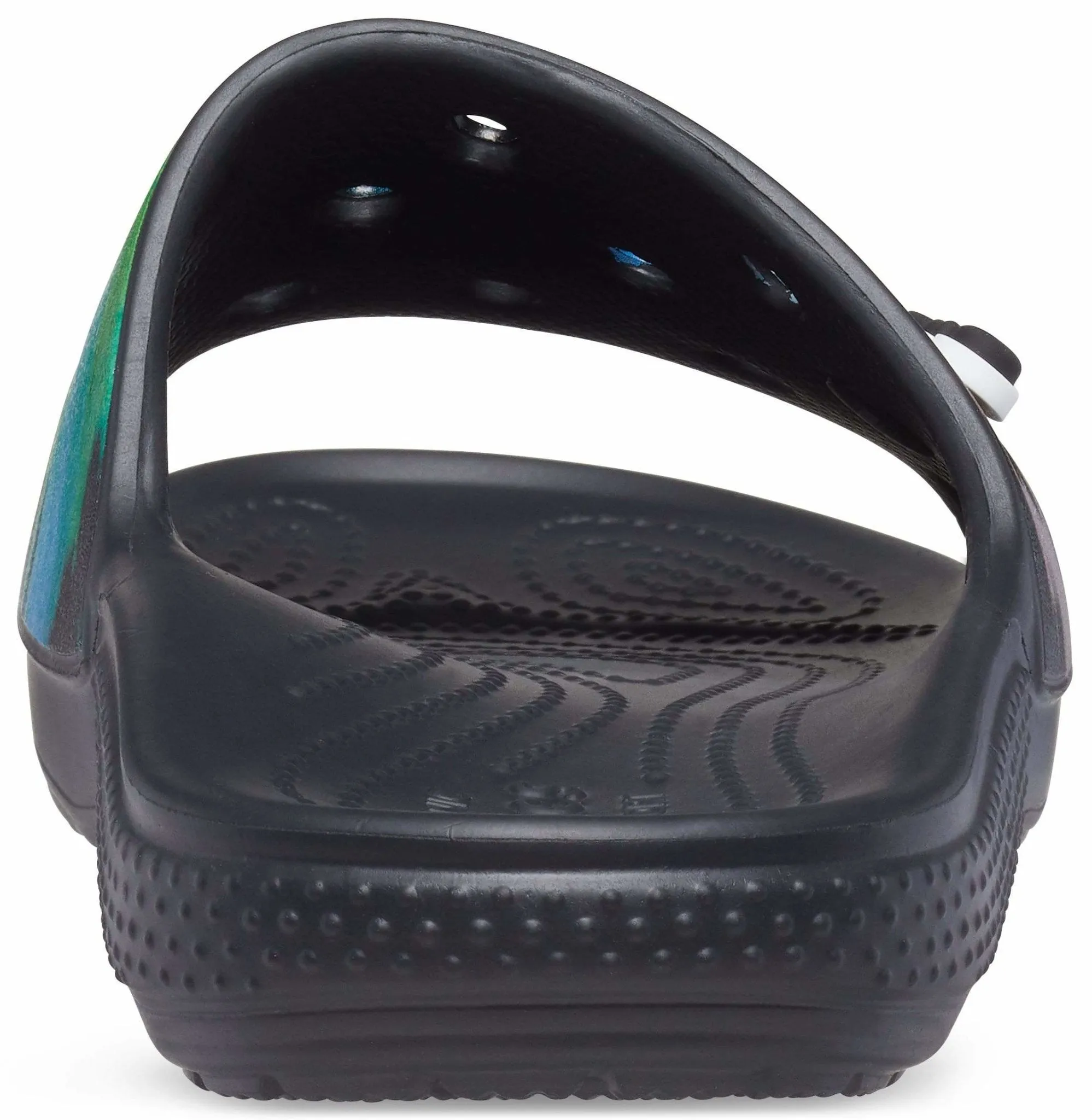 Classic Crocs Tie Dye Graphic Sandal Black
