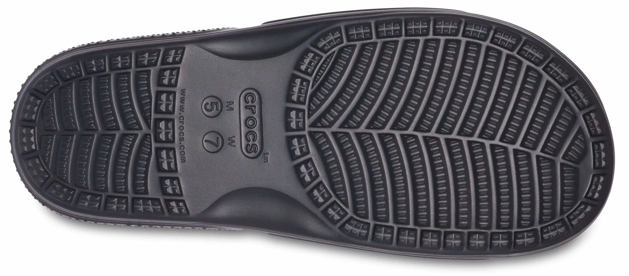 Classic Crocs Tie Dye Graphic Sandal Black