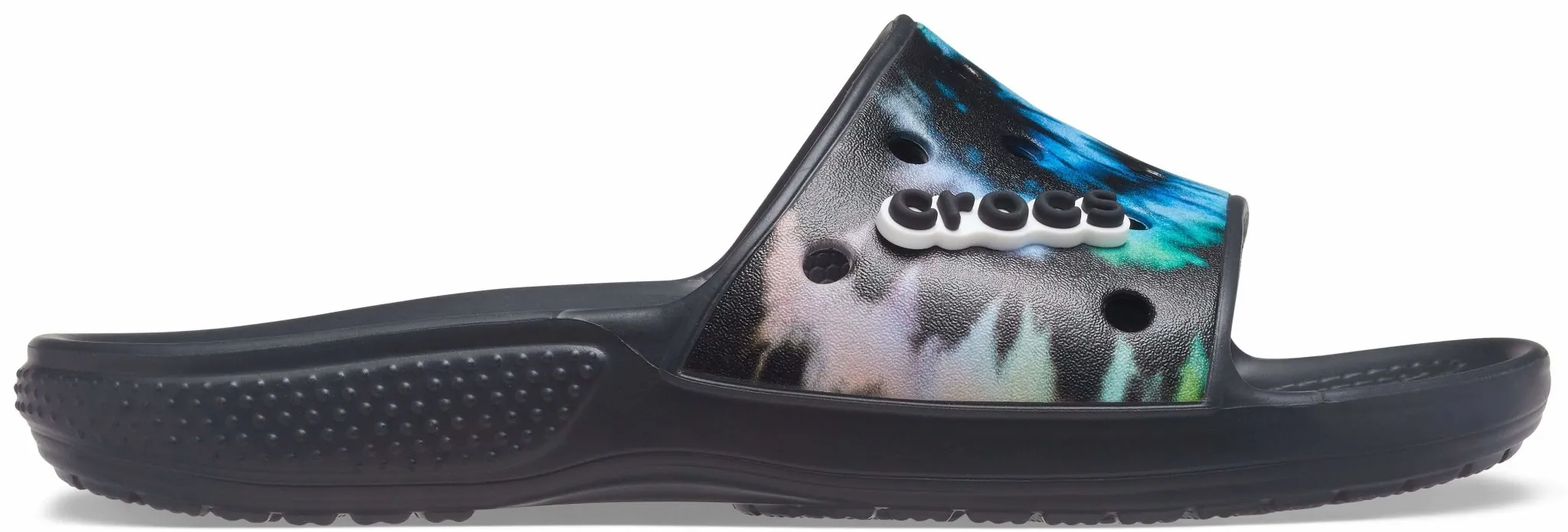 Classic Crocs Tie Dye Graphic Sandal Black