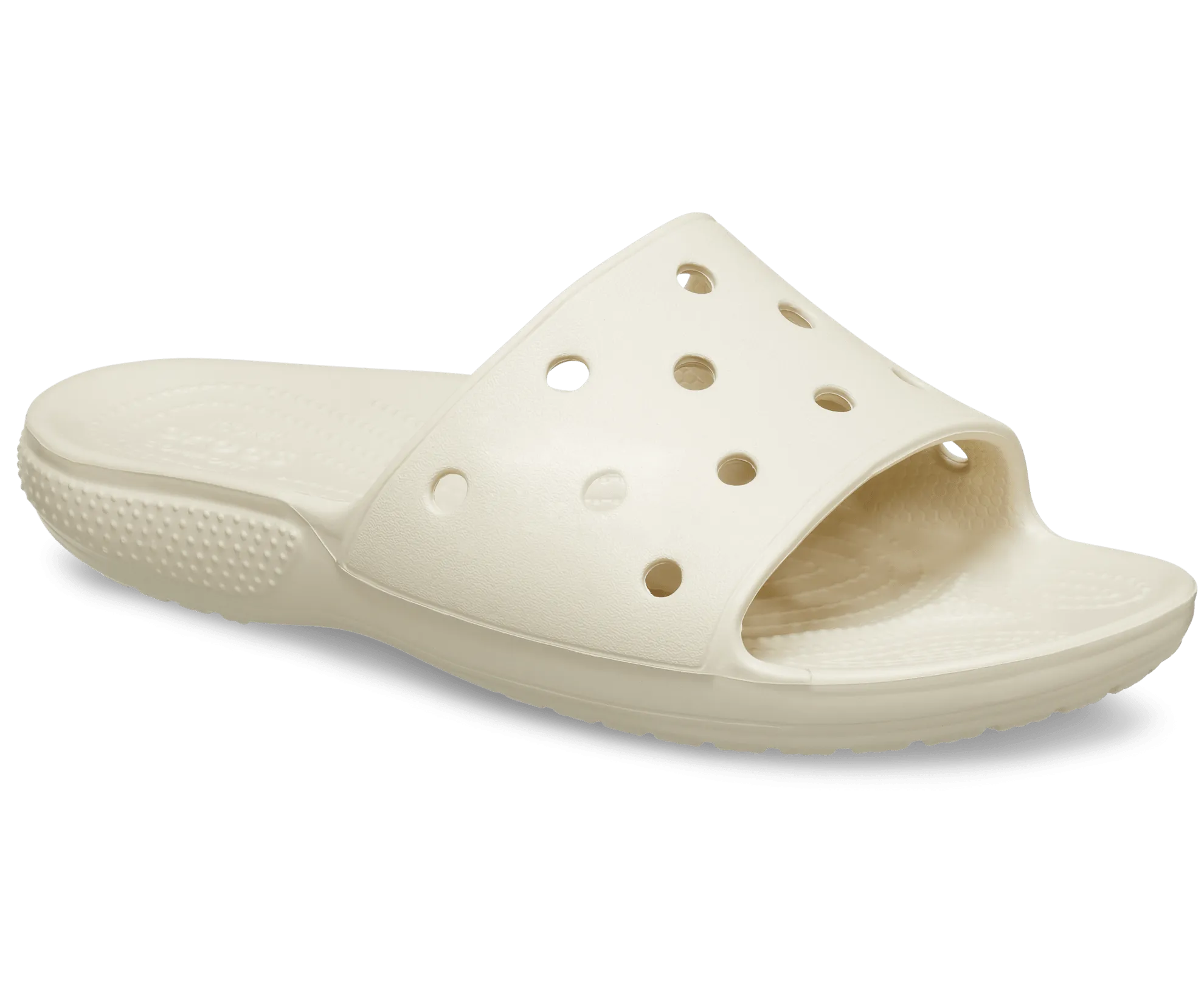 Crocs Unisex Classic Slide - Bone