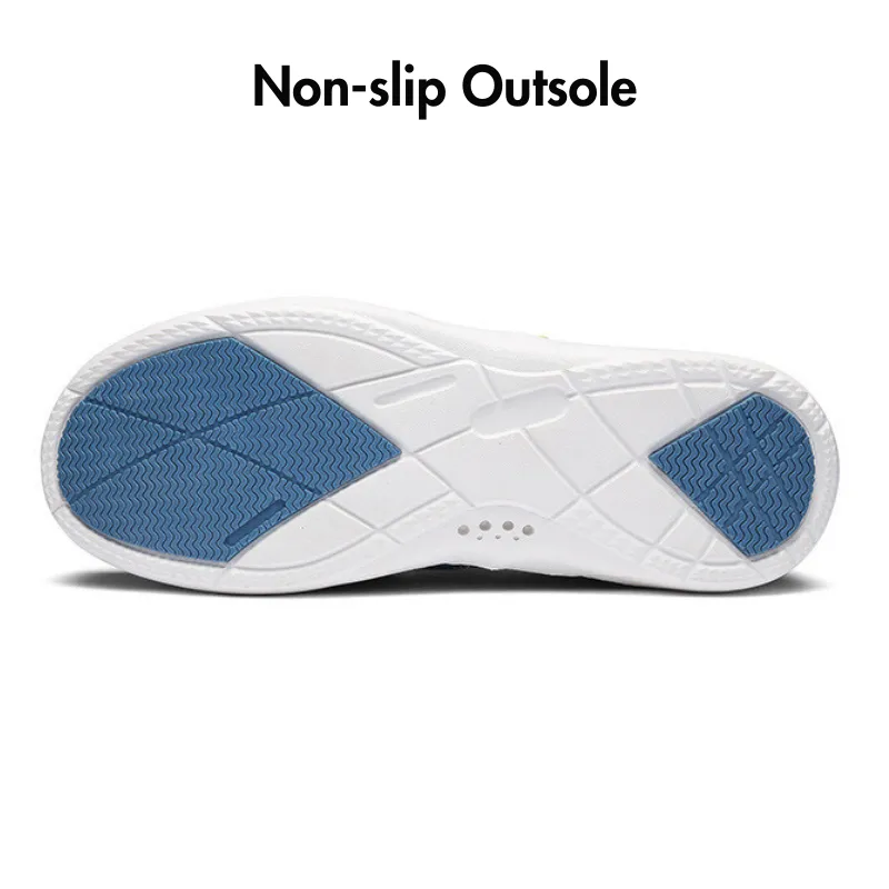 Cuzcare Orthopedic Women Shoes Canvas Lightweight Slip-On Walking Casual Shoes