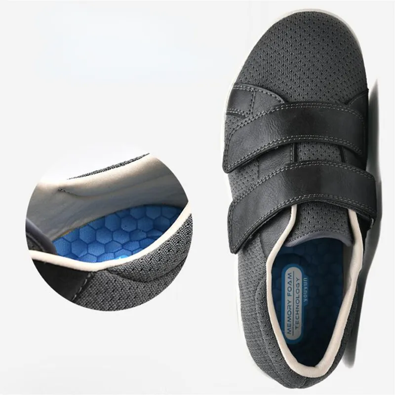 Cuzcare Women Orthopedic Shoes Arch Support Breathable Comfortable Adjusting Anti Slip Walking Shoes