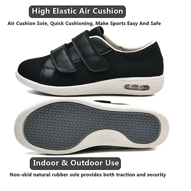 Cuzcare Women Orthopedic Shoes Arch Support Breathable Comfortable Adjusting Anti Slip Walking Shoes