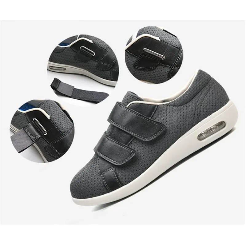 Cuzcare Women Orthopedic Shoes Arch Support Breathable Comfortable Adjusting Anti Slip Walking Shoes