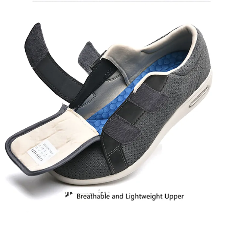 Cuzcare Women Orthopedic Shoes Arch Support Breathable Comfortable Adjusting Anti Slip Walking Shoes