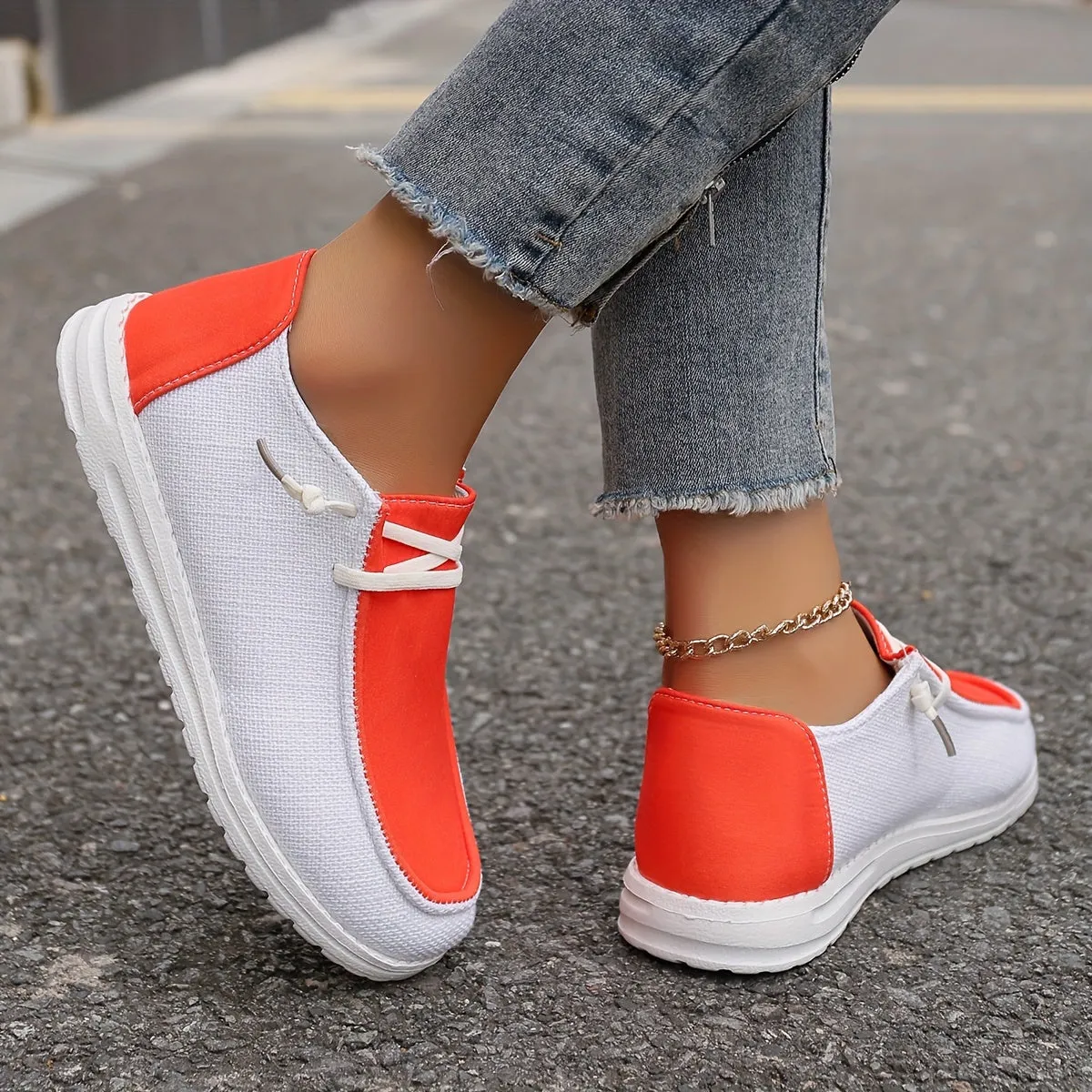 Dames Zomerloafers-Lichte Slip-ons met Eva Zool