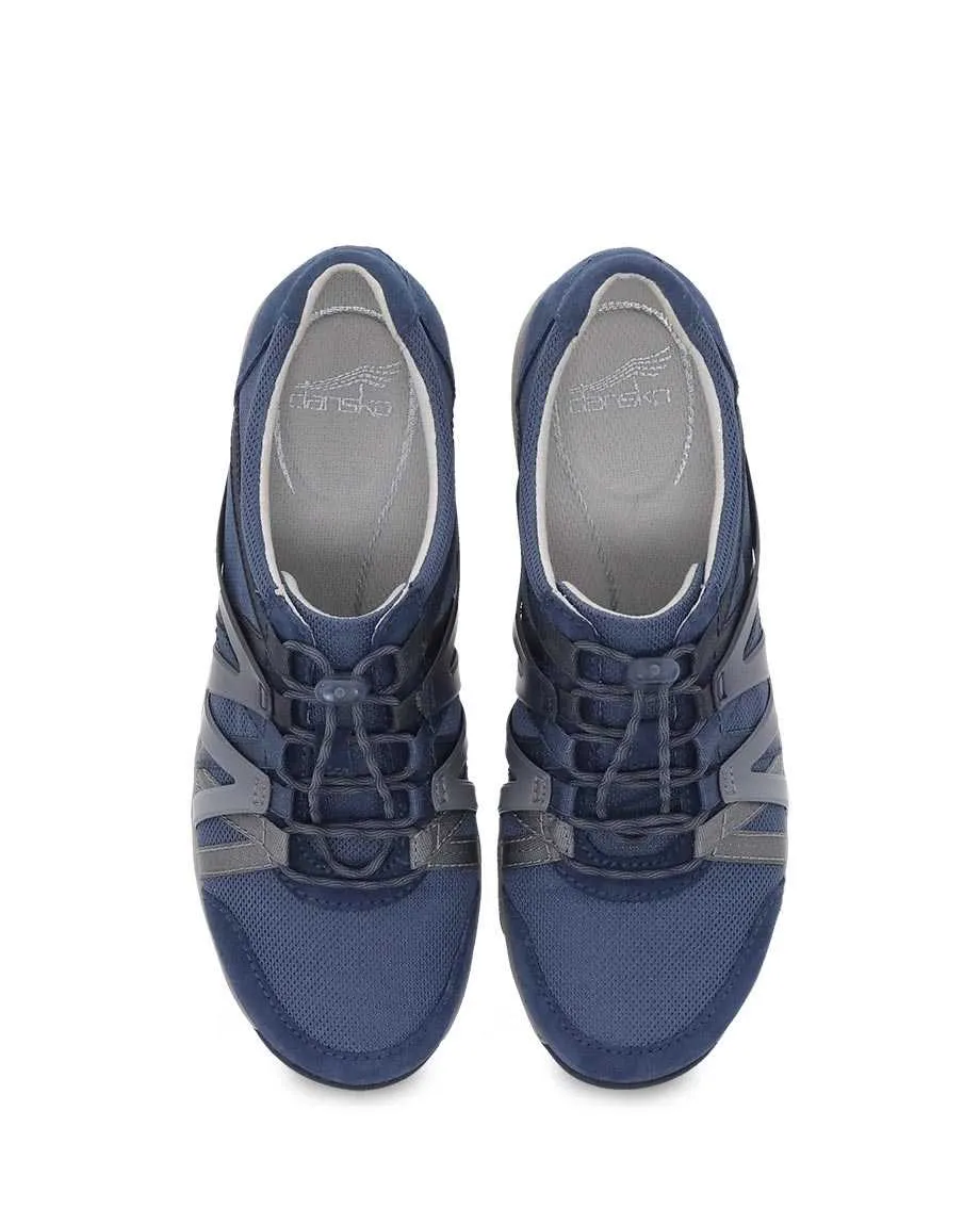 Dansko Women's Henriette Sneakers- Navy Suede