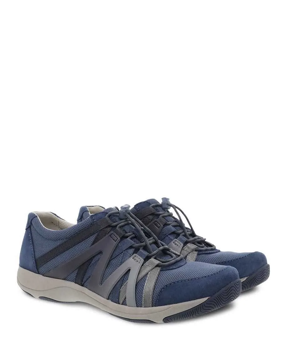 Dansko Women's Henriette Sneakers- Navy Suede