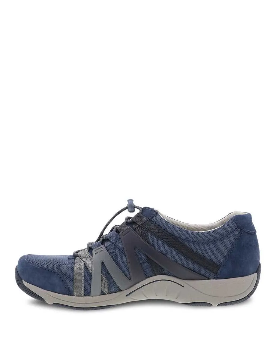 Dansko Women's Henriette Sneakers- Navy Suede