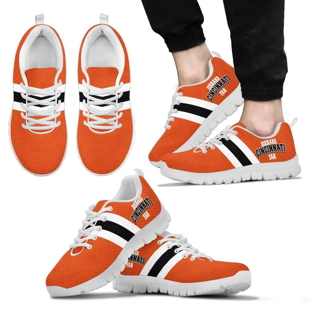 Diehard Cincinnati Fan Running Shoes