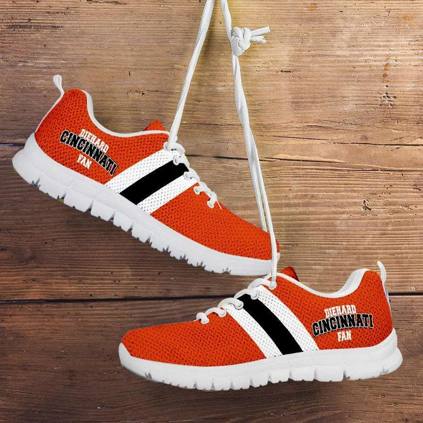 Diehard Cincinnati Fan Running Shoes