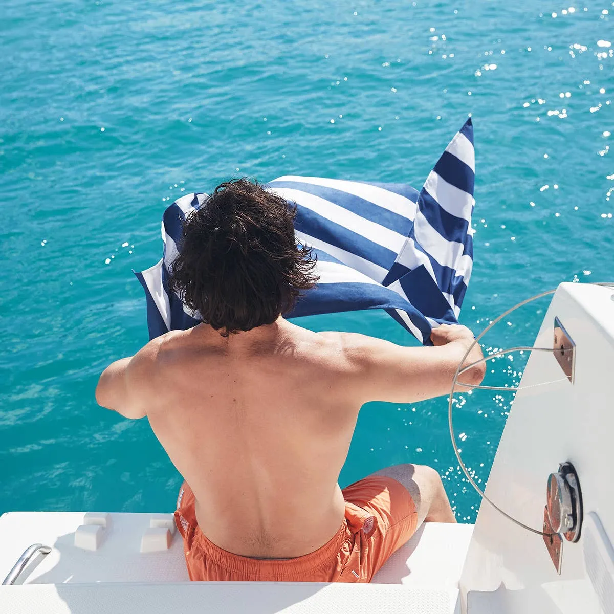 Dock & Bay Quick Dry Towel: Whitsunday Blue