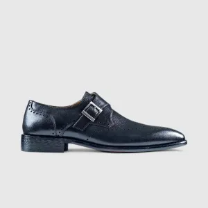 Fabino Dress Single Monk Strap Black M3220051