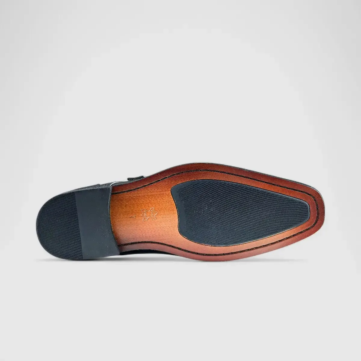 Fabino Dress Single Monk Strap Black M3220051