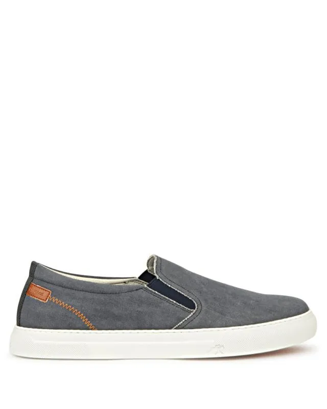 Fluchos Men's Niko Slip Ons- Grey