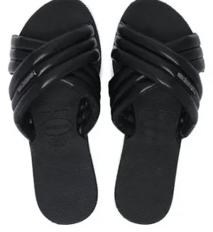 Havaianas Black NYC You Slides