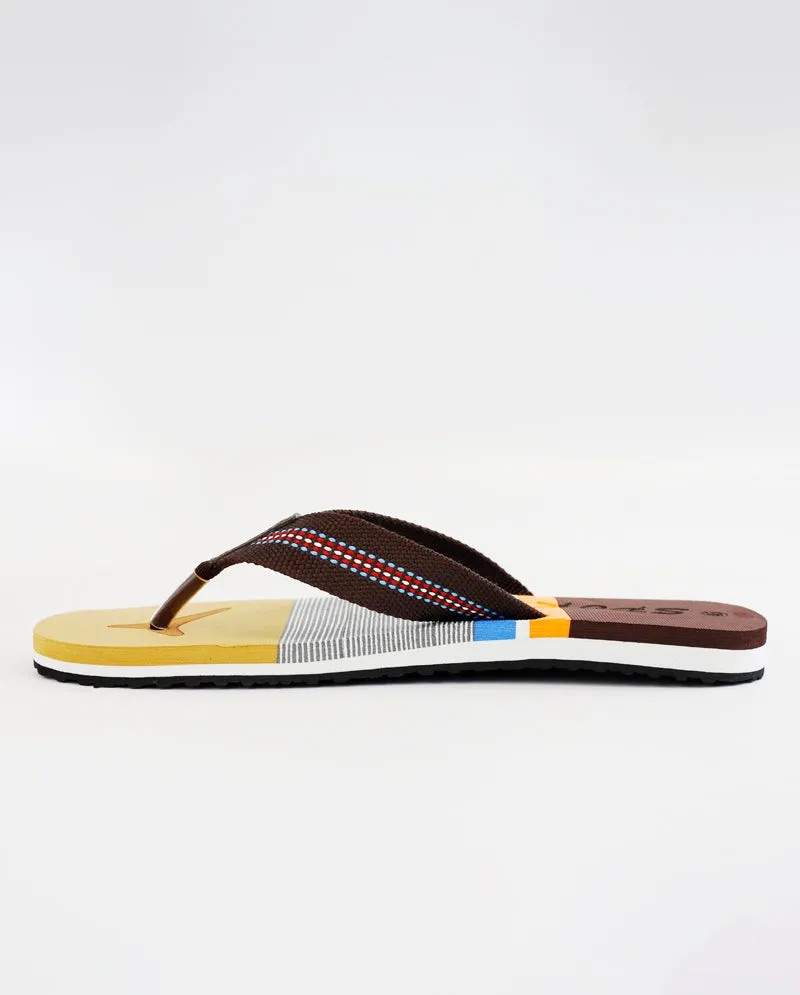 ICY - Men's multi color Summer Beach Flip Flops