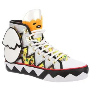Irregular Choice Womens Hello Kitty You Crack Me Up High Top Trainers