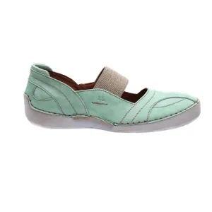 Josef Seibel Women's Fergey 89 Casual Leather Shoes Mint Green