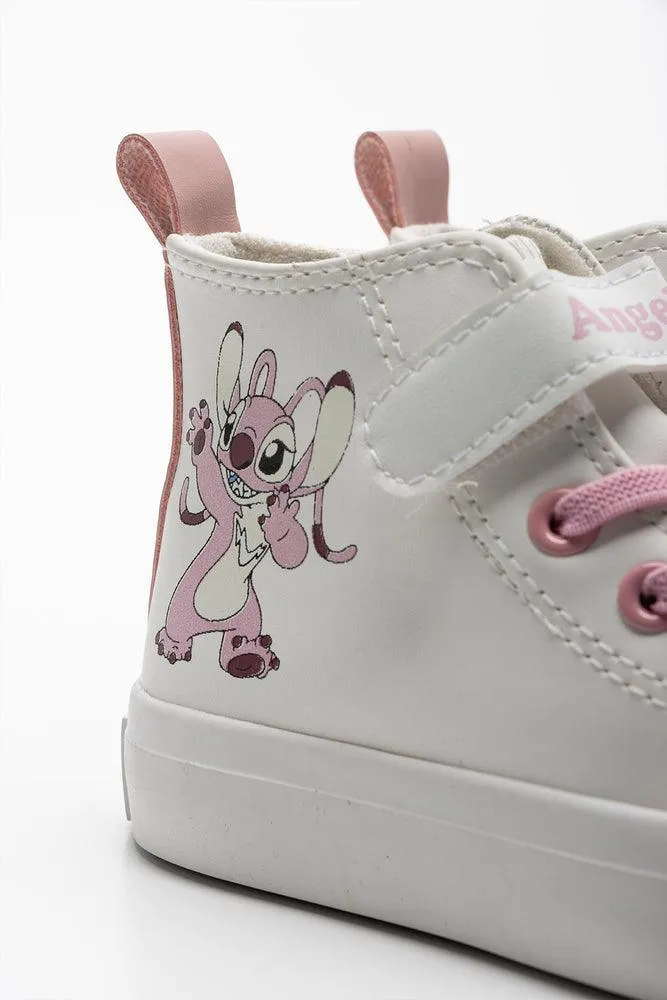 Lilo & Stitch High Top Sneaker White