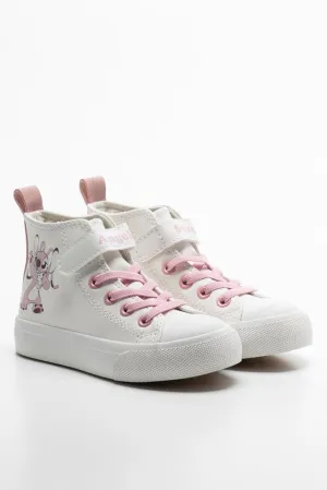 Lilo & Stitch High Top Sneaker White
