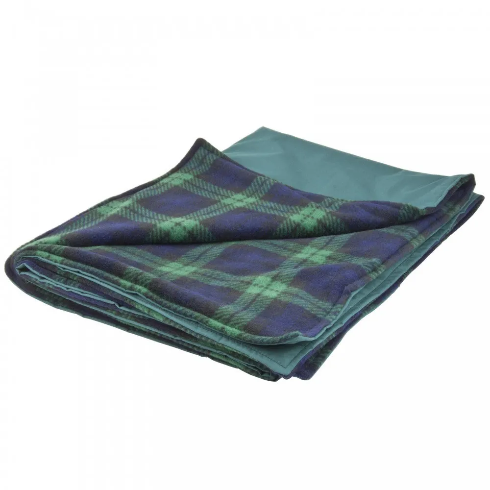 Made in the Mill Water Resistant Cosy Fleece Blanket – Black Watch Tartan