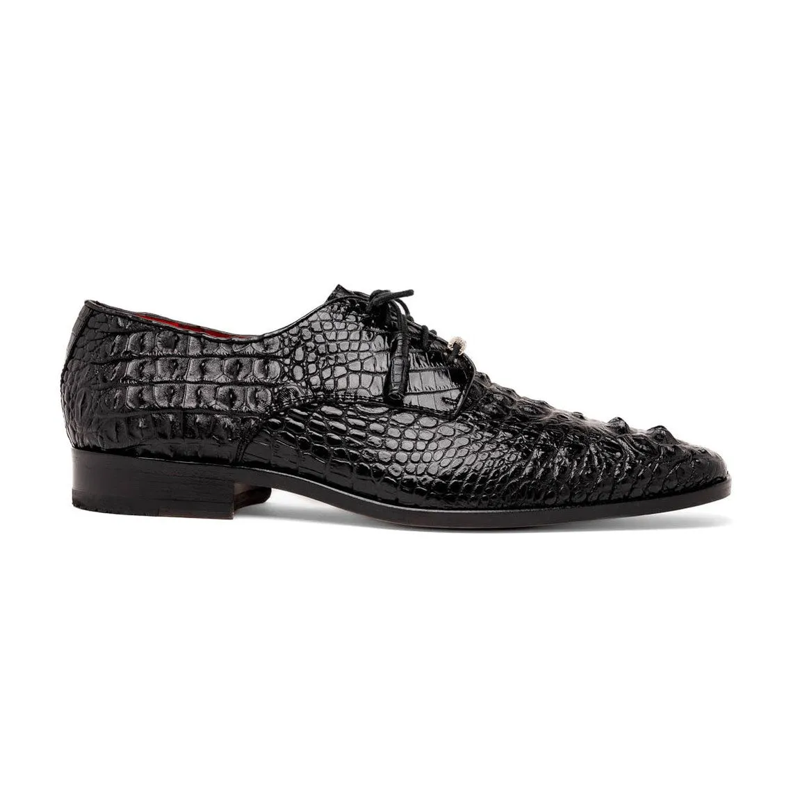 Marco Di Milano Nilo Men's Shoes Exotic Crocodile Derby Oxfords (MDM1186)
