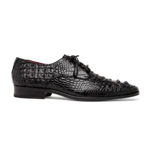 Marco Di Milano Nilo Men's Shoes Exotic Crocodile Derby Oxfords (MDM1186)
