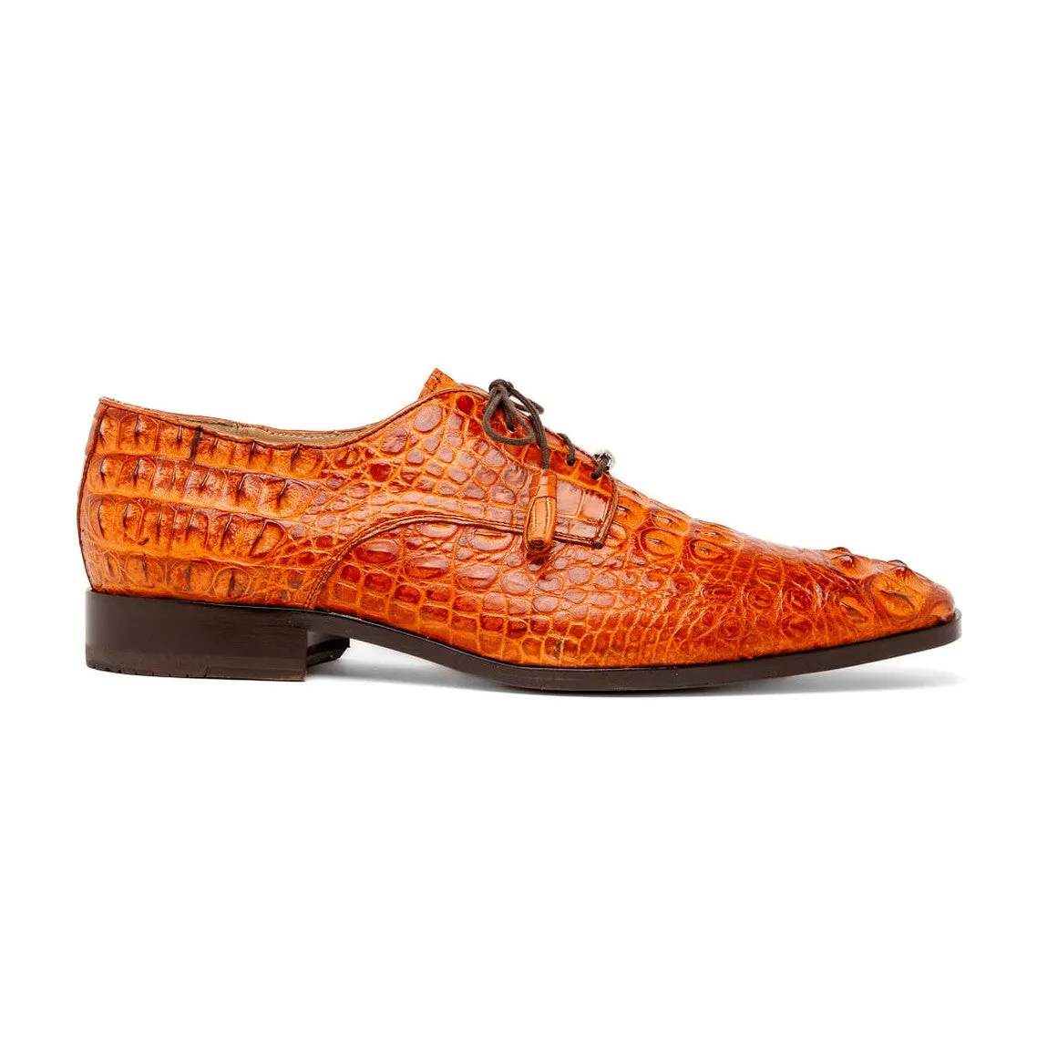 Marco Di Milano Nilo Men's Shoes Exotic Crocodile Derby Oxfords (MDM1186)