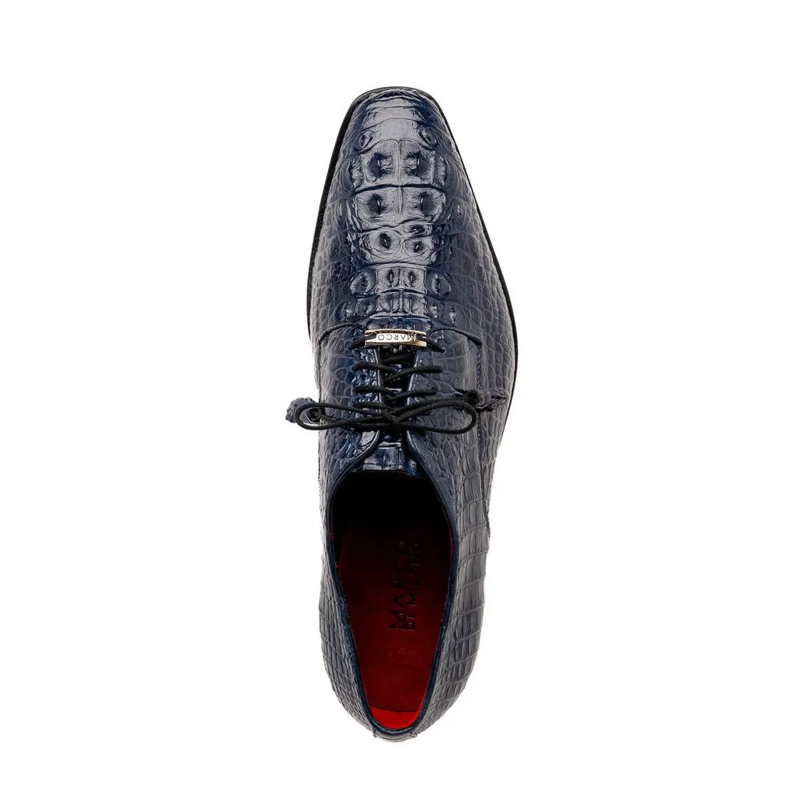 Marco Di Milano Nilo Men's Shoes Exotic Crocodile Derby Oxfords (MDM1186)