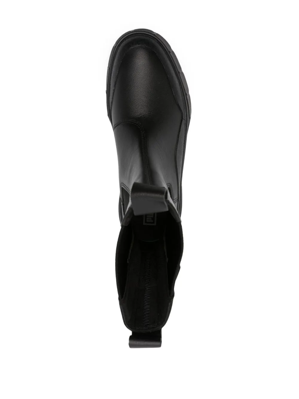 Mayze Stack 50mm leather Chelsea boots