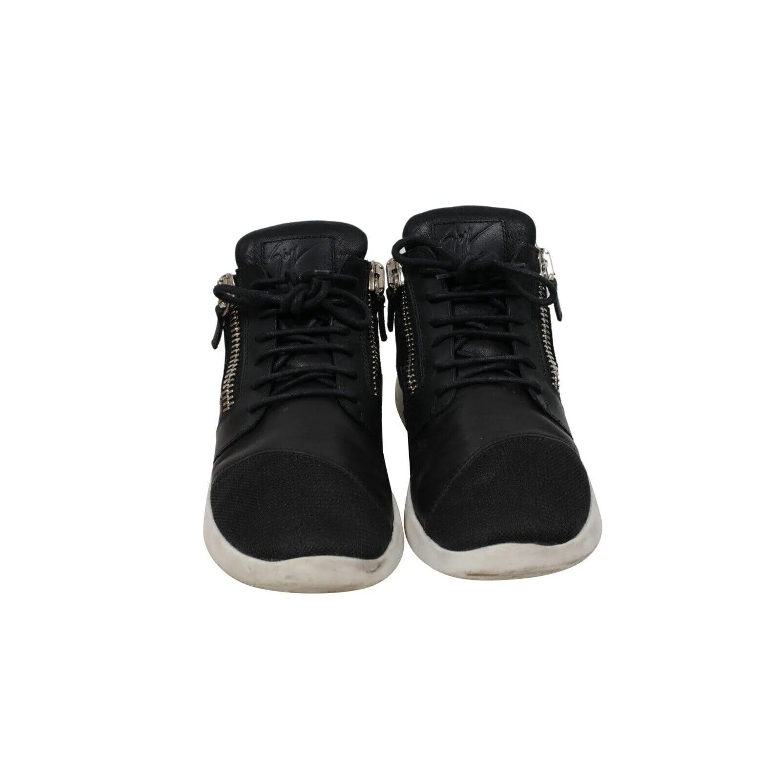 Megatron Sneakers Black Mid Top Trainers