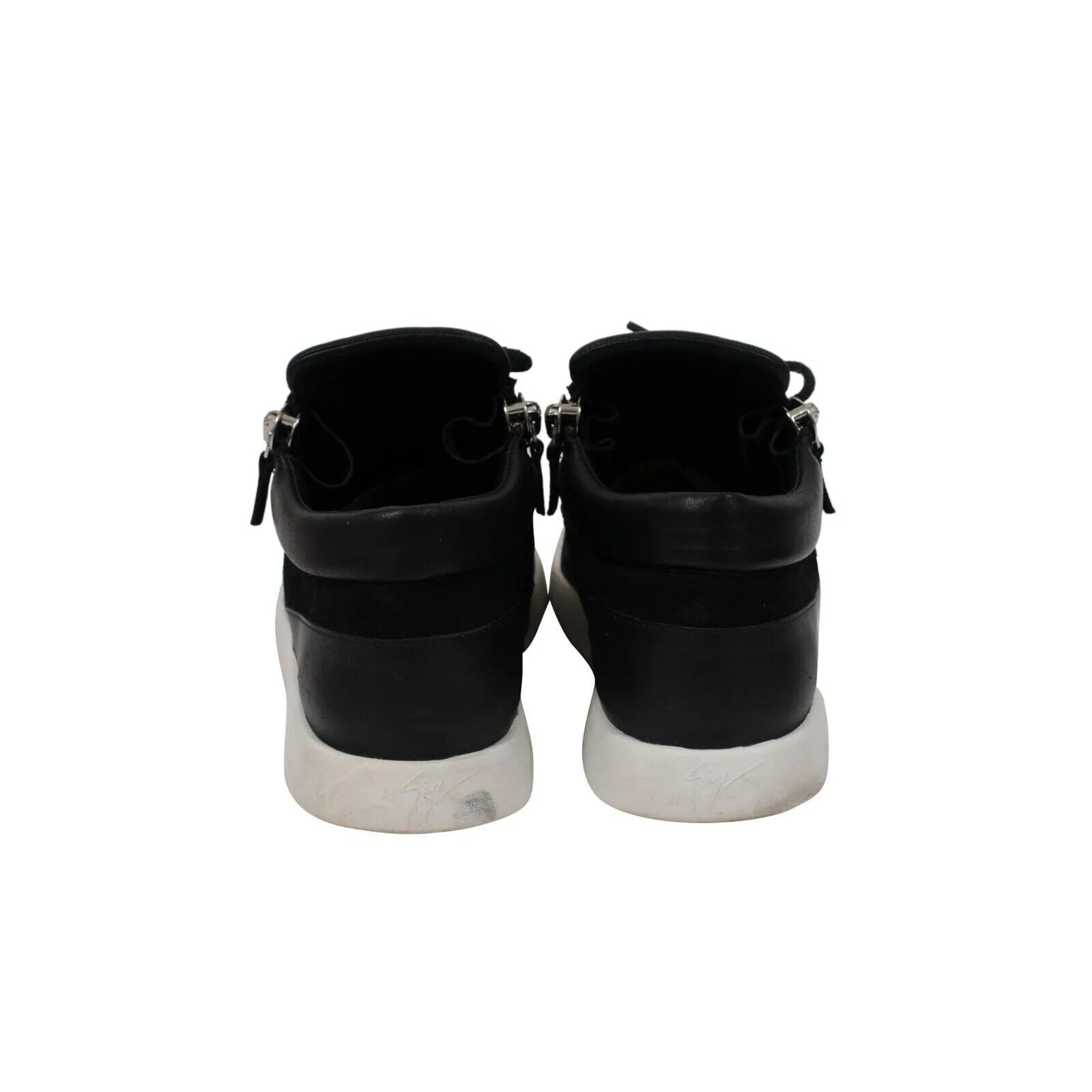 Megatron Sneakers Black Mid Top Trainers