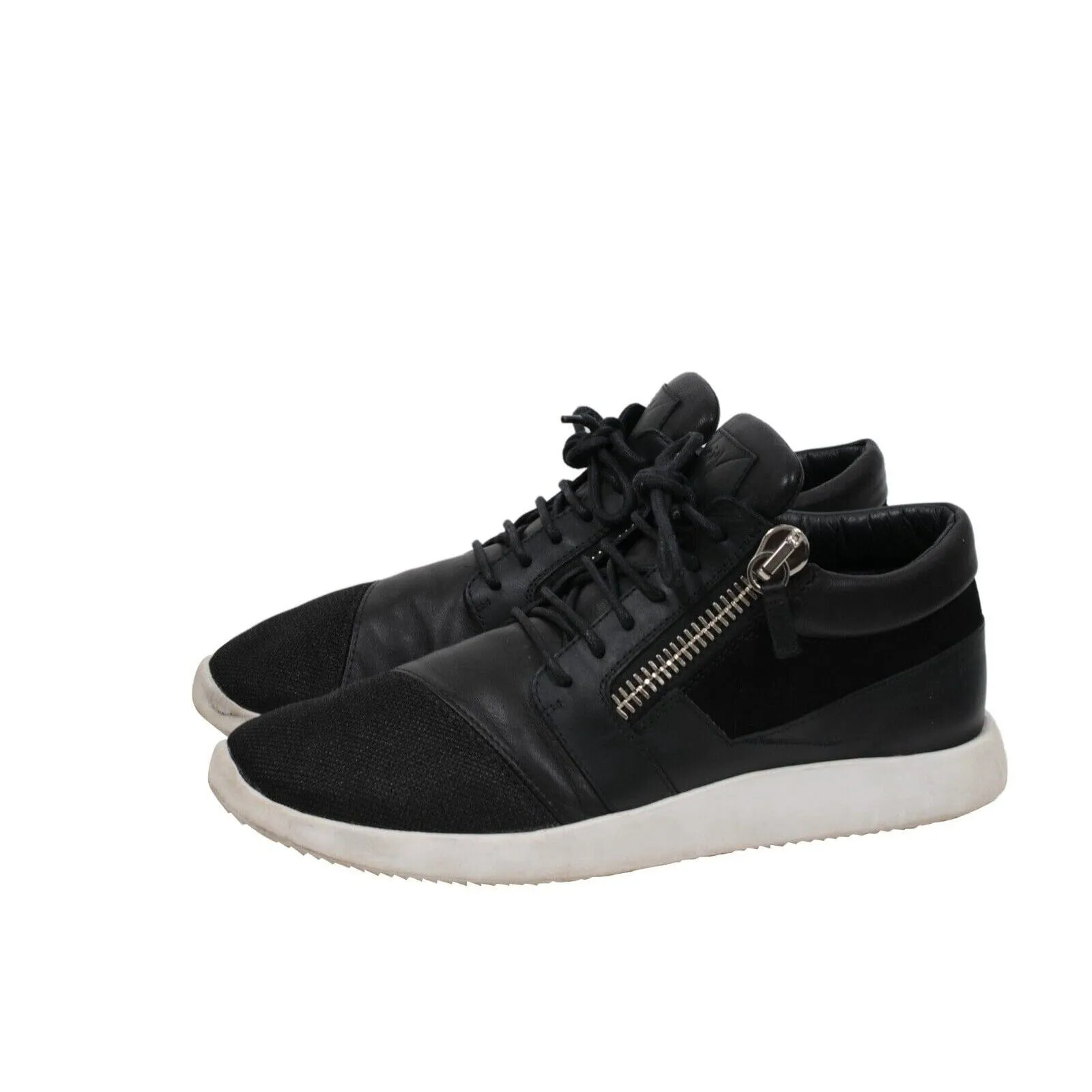 Megatron Sneakers Black Mid Top Trainers