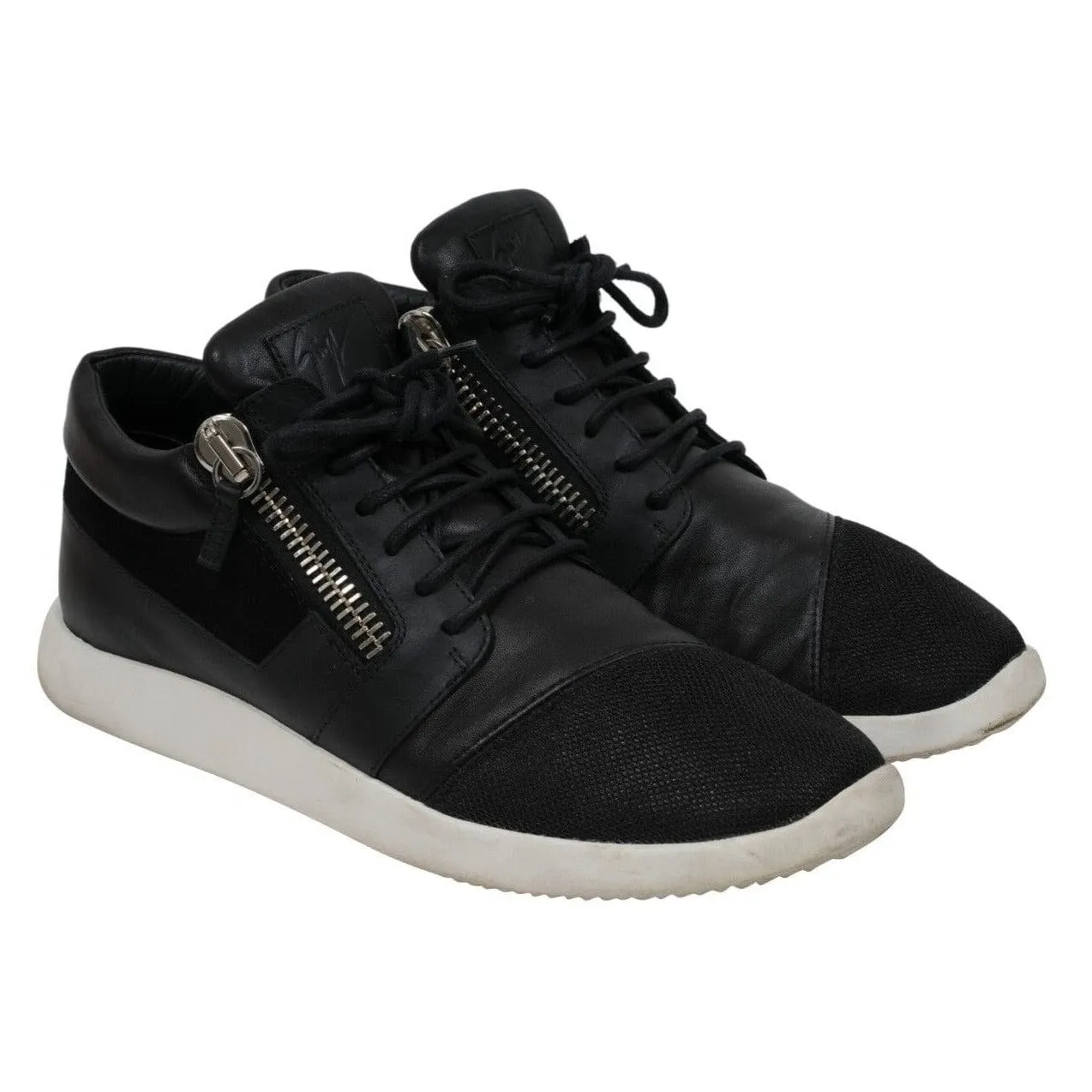 Megatron Sneakers Black Mid Top Trainers