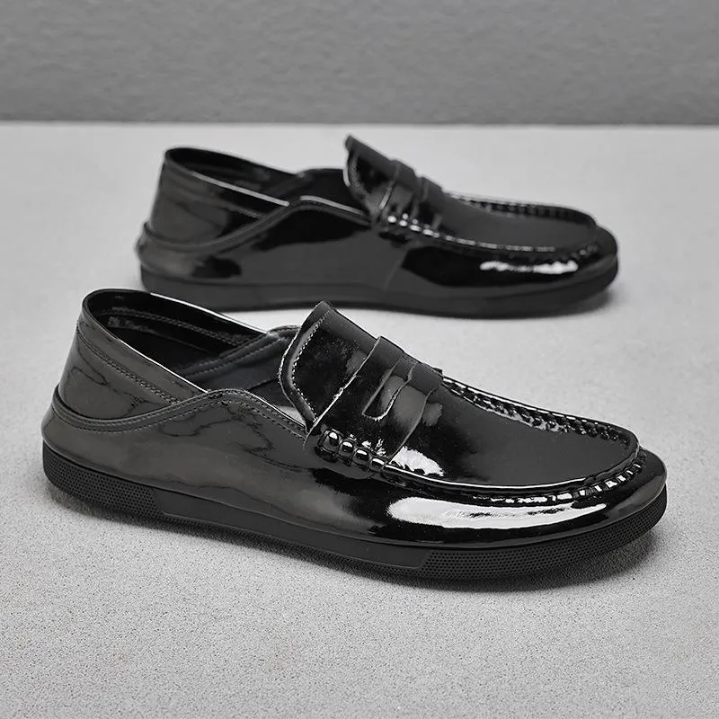Men's Slip-On Business Casual Genuine Leather Loafers